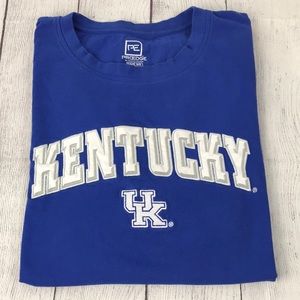 PROEDGE Men's University of Kentucky - UK Embroidered Logo Short Sleeve Shirt